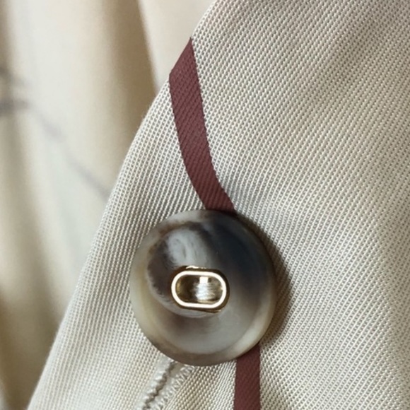 Anthropologie Sancia Ines Ruffle Dress in Nude. Size XS. NWOT - Picture 10 of 13